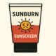 Sunburn Sunscreen