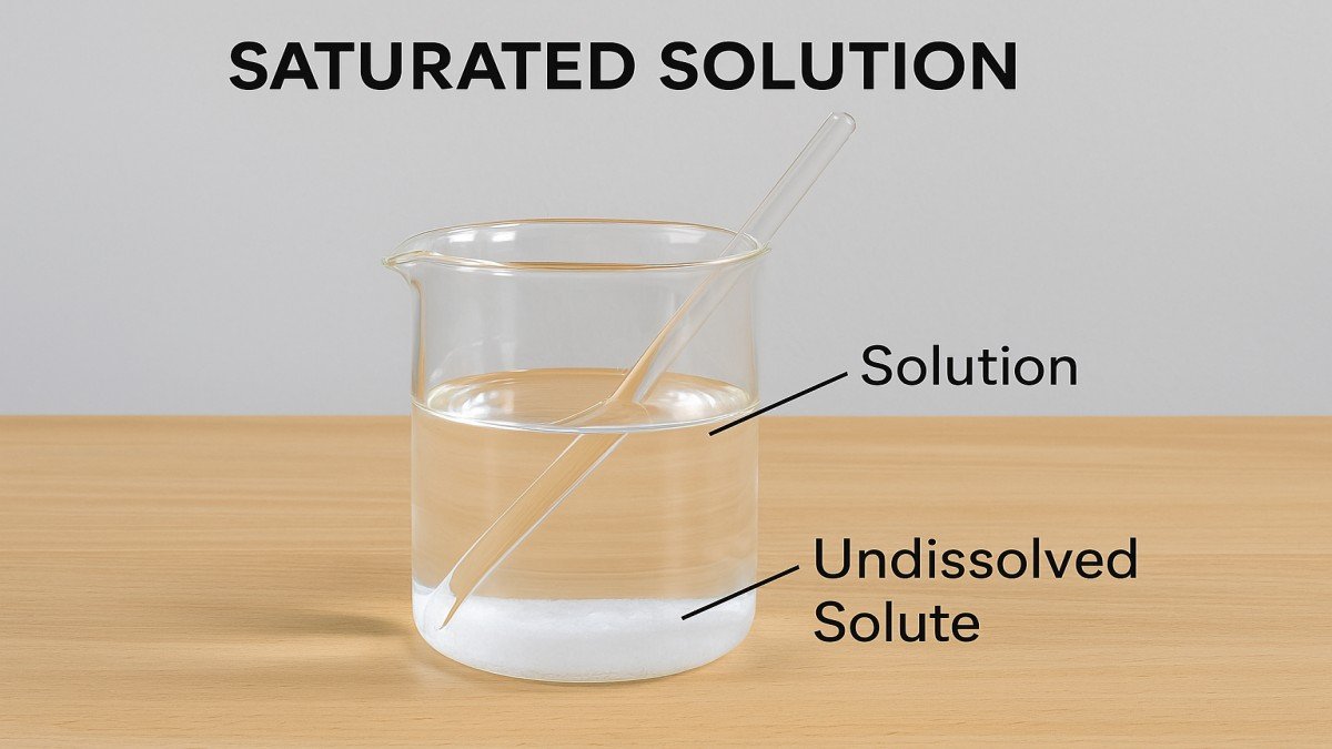 Saturated Solution Meaning
