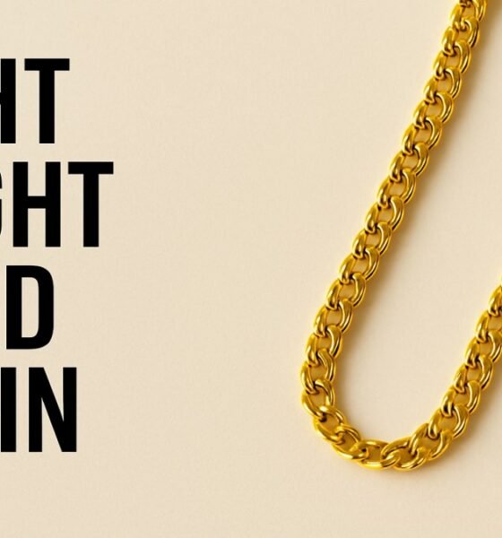 light weight gold chain