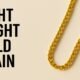 light weight gold chain