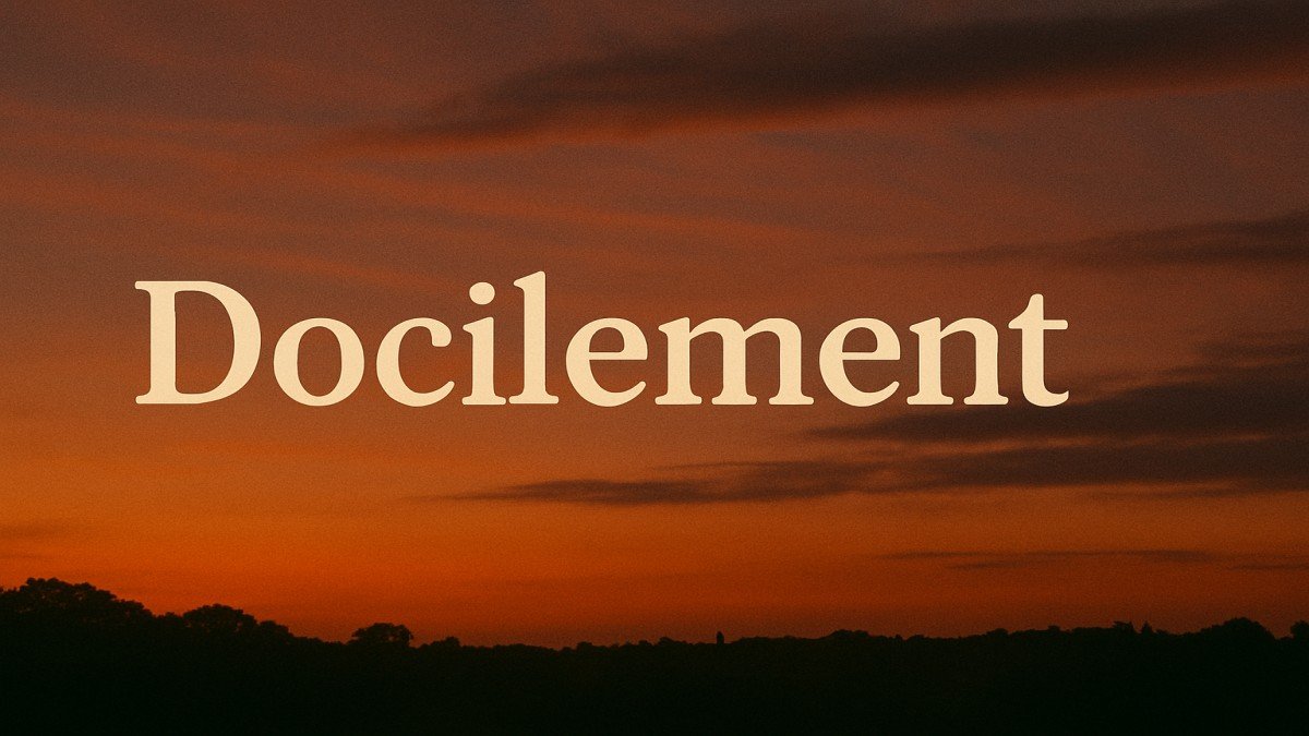 Docilement