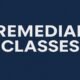 Remedial Classes