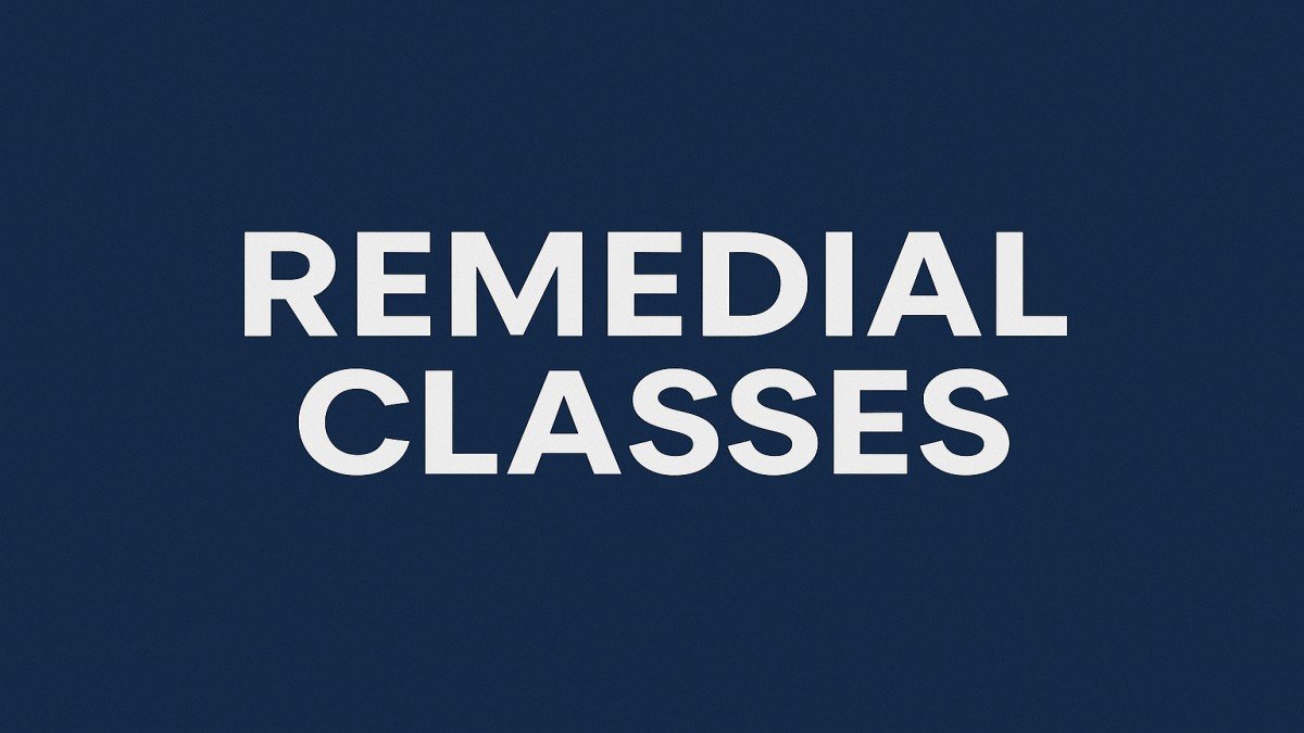Remedial Classes