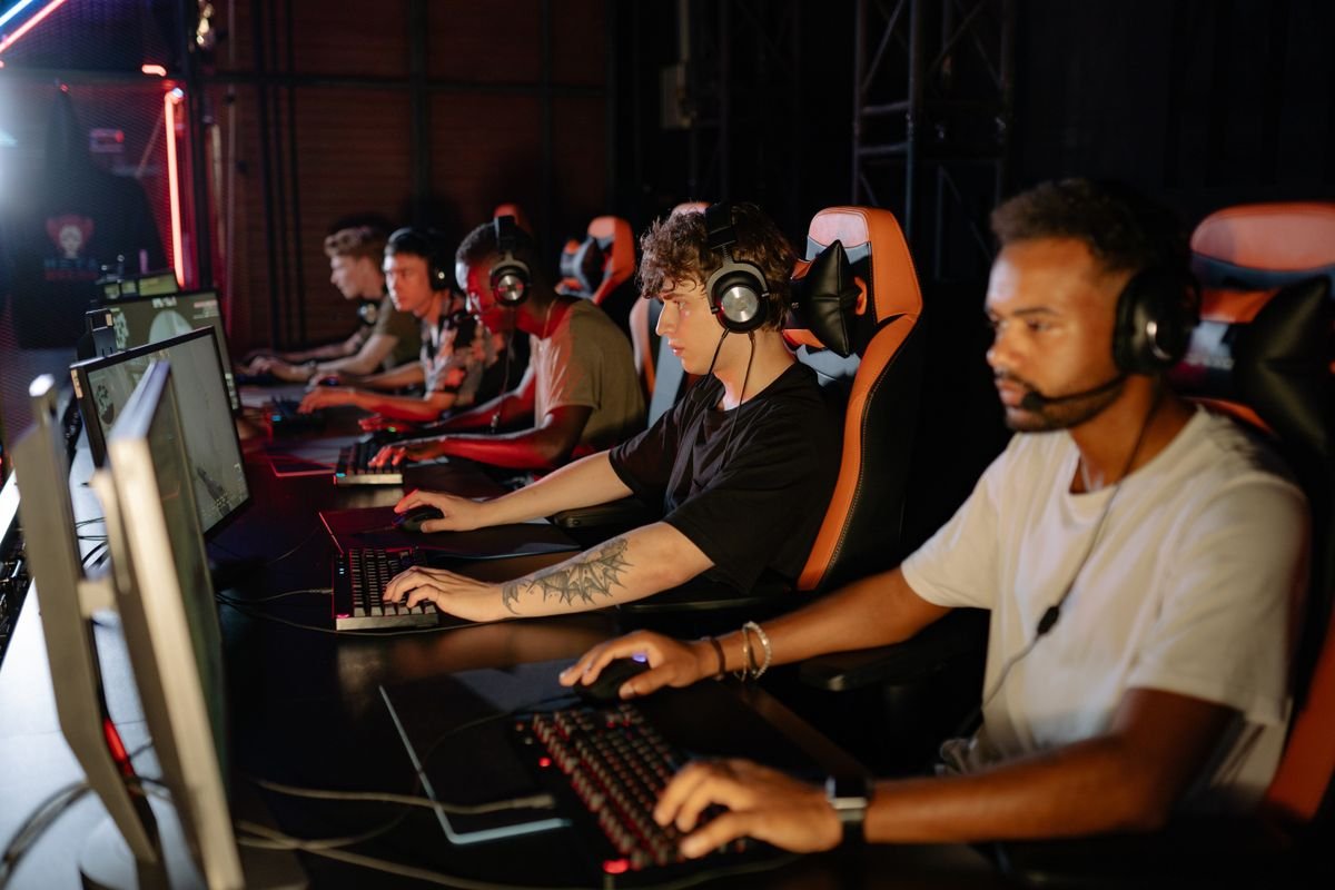 Gamers taking part in bgmi esports registration for a tournament in India
